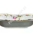 Salaterka kwadratowa 24 cm Chodzież  - Iwona B013 ZŁOCONA RÓŻA