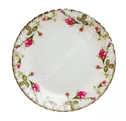 Talerz deserowy 19 cm Chodzież  - Iwona B013 ZŁOCONA RÓŻA