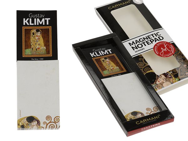 Notes magnetyczny Carmani - Gustav Klimt The Kiss 33.022-0201 Notes magnetyczny Carmani - Gustav Klimt The Kiss 33.022-0201
