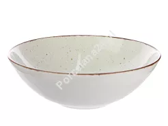 Talerz głęboki 18 cm Lubiana - Boss 6630U BUDYNIOWY