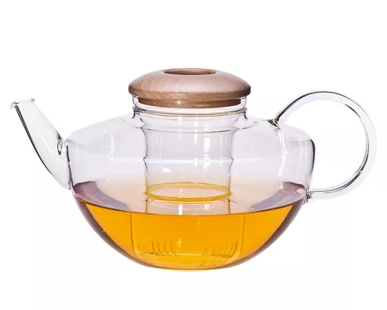 Dzbanek 1,2L szklany z zaparzaczem i drewnianą pokrywką Trendglas - OPUS 4E.110048 Dzbanek 1,2L szklany z zaparzaczem i drewnianą pokrywką Trendglas - OPUS 4E.110048