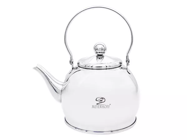 Czajnik ze stali nierdzewnej z zaparzaczem 1 L Meyerhoff - Srebrny 1TR.CZA.40782 Czajnik ze stali nierdzewnej z zaparzaczem 1 L Meyerhoff - Srebrny 1TR.CZA.40782