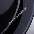 Talerz płytki 28 cm Bogucice - Alumina Cottage Black 1104