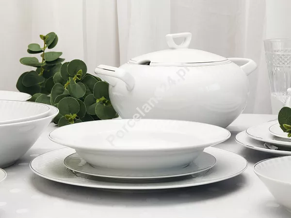 Serwis obiadowy na 12 osób (44 el) Chodzież - Yvonne H109 Serwis obiadowy na 12 osób (44 el) Chodzież - Yvonne H109