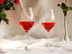 Kpl. kieliszków do wina czerwonego 470 ml (2szt) Mati - Serca 21.25260-0470