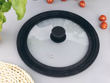 Pokrywka szklana z silikonowym rantem 26 cm Odelo - Kalia 1OD.POK.2432
