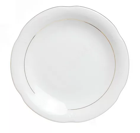 Talerz deserowy 19 cm Chodzież - Kamelia ZŁOTA LINIA B014 Talerz deserowy 19 cm Chodzież - Kamelia ZŁOTA LINIA B014
