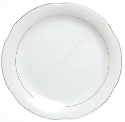 Talerz płytki 24 cm Chodzież - Kamelia ZŁOTA LINIA B014