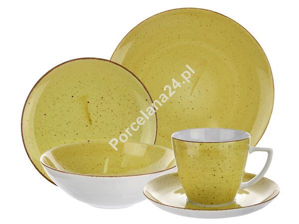 Serwis obiadowo - kawowy na 6 osób (30el) Lubiana - Boss/Beata/Dorota 6630J ŻÓŁTY Serwis obiadowo - kawowy na 6 osób (30el) Lubiana - Boss/Beata/Dorota 6630J ŻÓŁTY