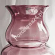 Wazon ryflowany 39 cm Krosno - Ametyst 44.WA-D062-0390-AM