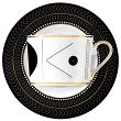 Zestaw do kawy dla 6 osób (12el) Ćmielów - Kolekcja Jenny ART DECO GX48