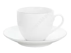 Filiżanka ze spodkiem 0,32 L Bogucice - Base Platin 1183