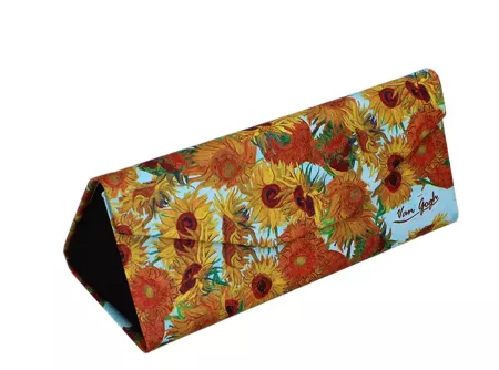 Etui na okulary składane Carmani - Vincent van Gogh - Słoneczniki 33.021-8352