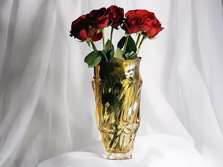 Wazon 30 cm Bohemia - FLAMENCO AMBER 4SB.FLAA.584782