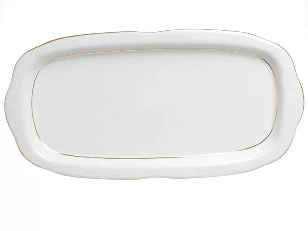 Taca do ciasta 32 cm Chodzież - Kamelia B014 ZŁOTA LINIA Taca do ciasta 32 cm Chodzież - Kamelia B014 ZŁOTA LINIA