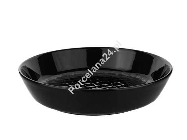 Talerz głęboki 20 cm Lubiana - Marrakesz Czarny Talerz głęboki 20 cm Lubiana - Marrakesz Czarny