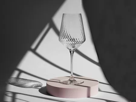 Kpl. kieliszków do wina białego 390 ml (6 szt) Krosno - Avant-Garde Lumi 44.D017-0390-6