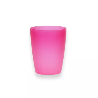 Kpl. 10 kubków plastikowych 250 ml Sagad - Weekend Różowe 07.K.2734