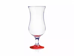 Kieliszek koktajlowy czerwona stopka 420 ml Glasmark - 4G.57-0032-0420B