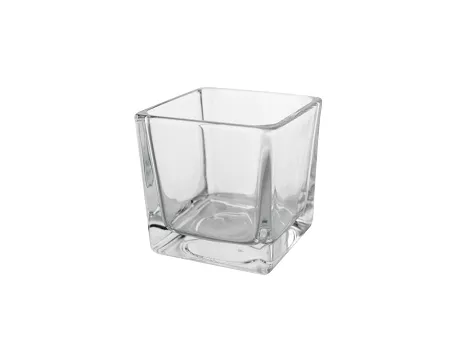 Świecznik kwadratowy 6 cm Trend Glass - Frida 44.TG-70200