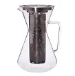 Dzbanek 1,5 L szklany z zaparzaczem stalowym Trendglas - MORA 4E.122003