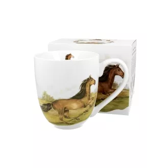 Kubek 1 L Duo - Koń Gniady 15.KGN.K1000