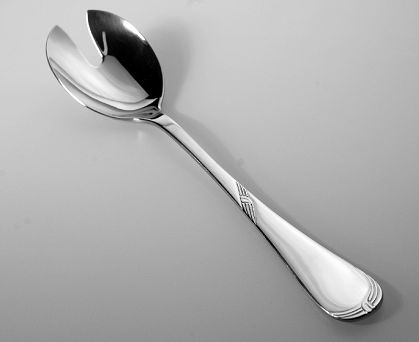 Widelec sałatkowy z jednym wcięciem (19,8 cm) Odiso - Florenz 9000 (polerowane)