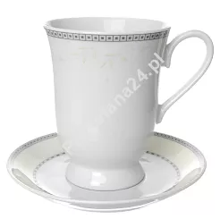 Filiżanka ze spodkiem 0,3 L / 14,5 cm Ćmielów Chodzież - Astra K601 MARZENIE