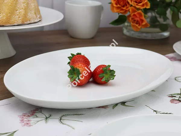 Półmisek 36 cm Bogucice - Base White 1184 Półmisek 36 cm Bogucice - Base White 1184