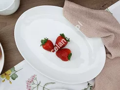 Półmisek 36 cm Bogucice - Base White 1184