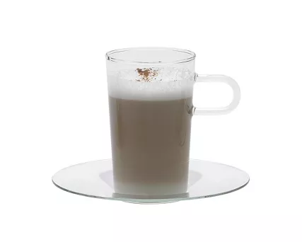 Filiżanka szklana ze spodkiem 0,25 L Trendglas - COSTA II 4E.210717