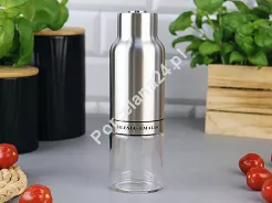 Młynek grawitacyjny do soli / pieprzu 19,5 cm Silesia Emalia - Srebrny 6.MŁ.5791