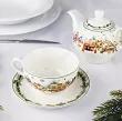 Filiżanka ze spodkiem  0,3 l / 15 cm i z dzbankiem 0,45 l  Duo  - Christmas Village 15.CHV.KDH