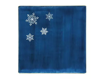 Talerz kwadratowy 25,5 x 25,5 cm Lubiana - Ankara 0353 Magiczna Noc