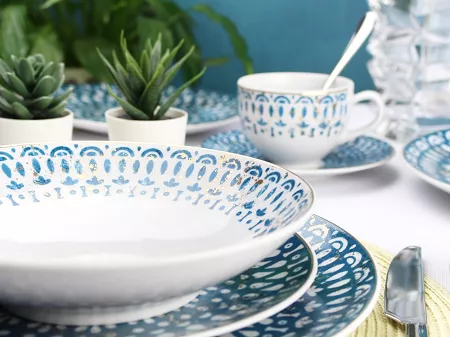 Serwis obiadowo - kawowy na 6 osób (30 el) Karolina - Katania 81592