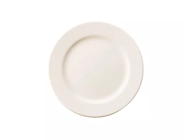 Talerz deserowy 17 cm (z rantem) Rinart - Banquet ecru Talerz deserowy 17 cm (z rantem) Rinart - Banquet ecru