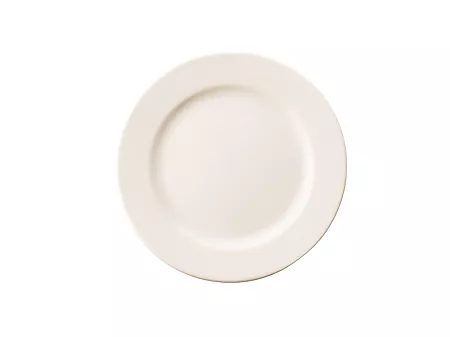 Talerz deserowy 17 cm (z rantem) Rinart - Banquet ecru