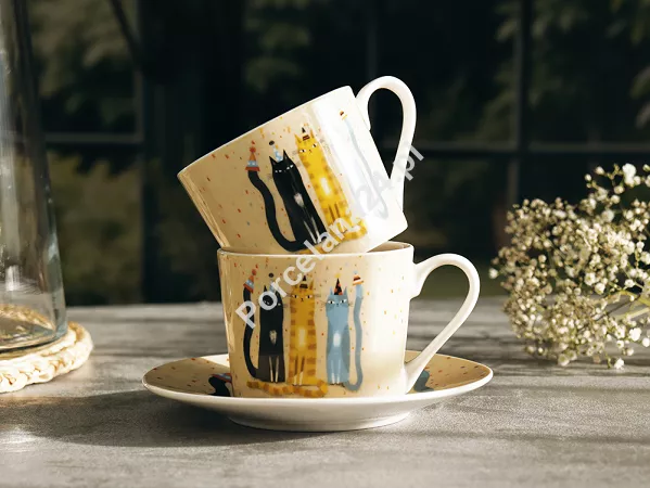 Komplet 2 filiżanek 0,23 L Duo - Party 15.PART.K2FS Komplet 2 filiżanek 0,23 L Duo - Party 15.PART.K2FS