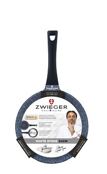 Patelnia 24 cm ZWIEGER - White Stone 1Z.WS.P24