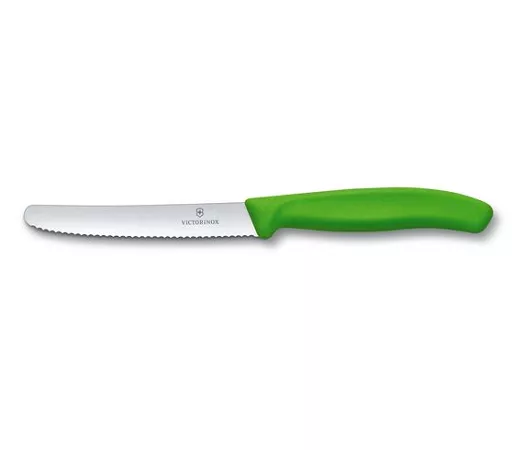 Nóż do pomidorów 11 cm Victorinox - Swiss Classic Green V.SC.G.6.7836.L114 Nóż do pomidorów 11 cm Victorinox - Swiss Classic Green V.SC.G.6.7836.L114
