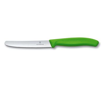 Nóż do pomidorów 11 cm Victorinox - Swiss Classic Green V.SC.G.6.7836.L114