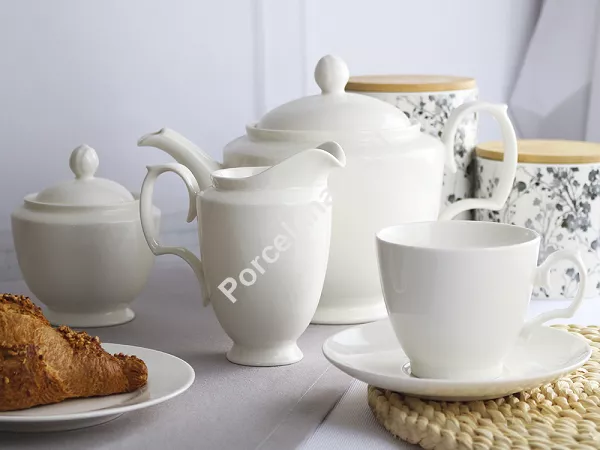 Garnitur do kawy na 6 osób (21el) Karolina - MariaPaula Ecru (Klasyka New) Garnitur do kawy na 6 osób (21el) Karolina - MariaPaula Ecru (Klasyka New)