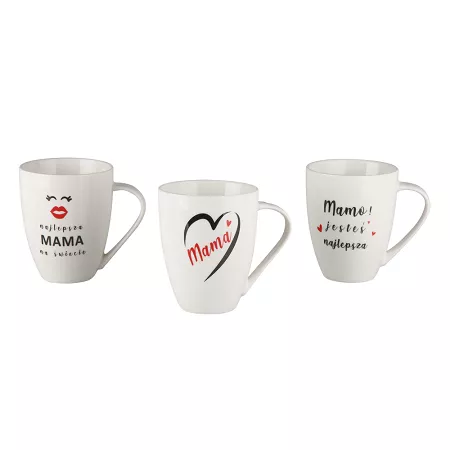 Kubek 0,45 L Altom Design - MAMA - MIX WZORÓW - 07.MAM.1350 Kubek 0,45 L Altom Design - MAMA - MIX WZORÓW - 07.MAM.1350