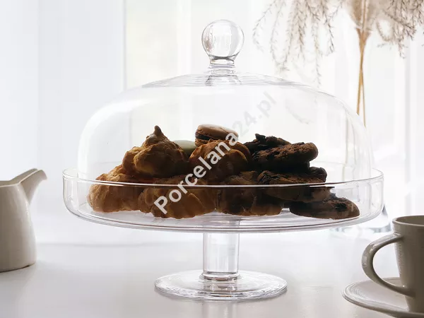 Patera z kloszem 28 cm Krosno - Elite 44.PAT.0716 Patera z kloszem 28 cm Krosno - Elite 44.PAT.0716