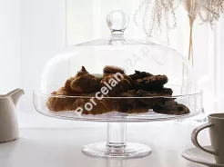 Patera z kloszem 28 cm Krosno - Elite 44.PAT.0716