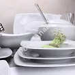 Serwis obiadowy na 12 osób (42el) Lubiana - Celebration biała
