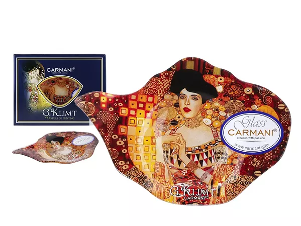 Spodek na torebki od herbaty Carmani - Tea bag Gustav Klimt 33.198-9005 Spodek na torebki od herbaty Carmani - Tea bag Gustav Klimt 33.198-9005