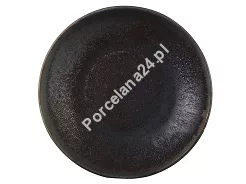 Talerz głęboki 24 cm Kera Ceramika - Still Cristall Hematyt