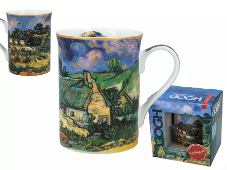 Kubek 0,36 L Carmani - Vincent van Gogh, Chaty kryte strzechą w Cordeville 33.830-2321