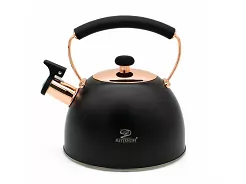 Czajnik ze stali nierdzewnej 2,5 L Meyerhoff - Czarny 1TR.CZA.44473